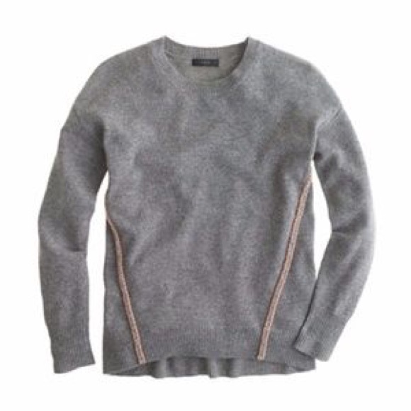 J. Crew Sweaters - Wool Braid Jewel accent sweater
